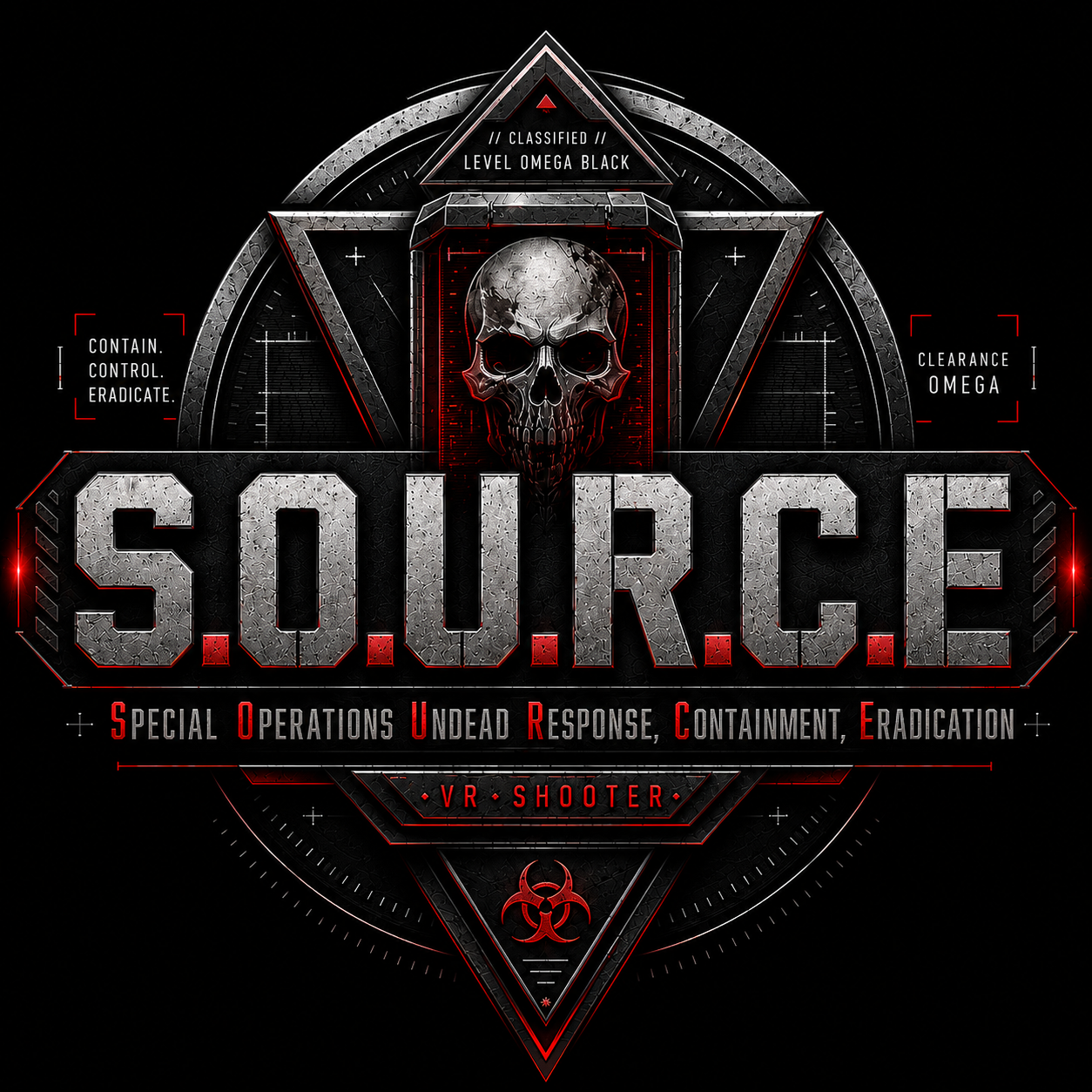 S.O.U.R.C.E VR Shooter logo